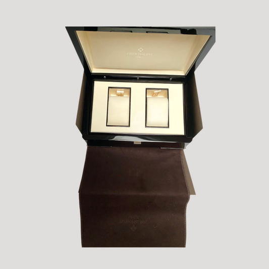 Patek Philippe wooden box for 2 watches