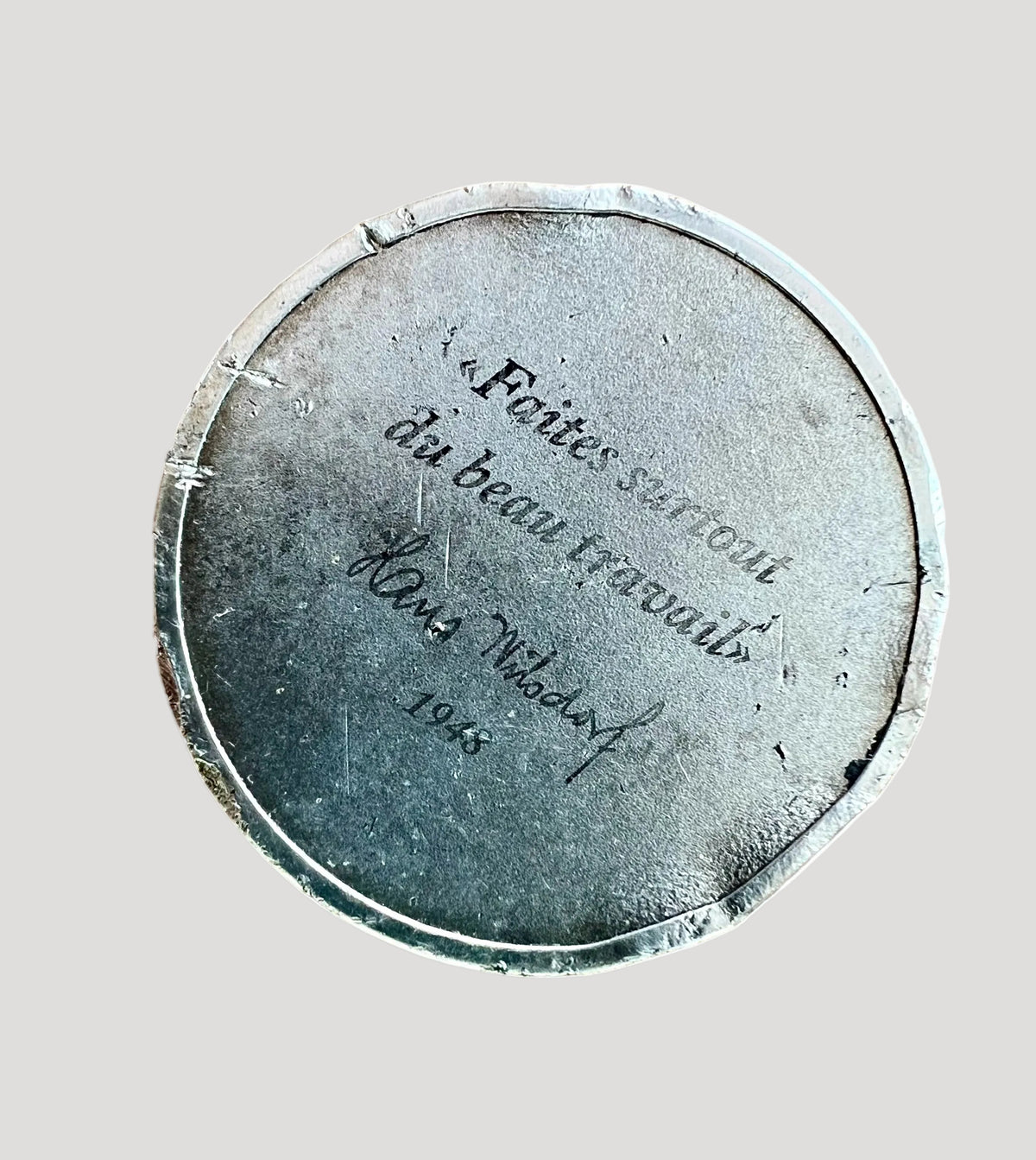 Rolex Old Historical Medal / Médaille Extremely Rare by Hans Wilsdorf 1948 Collector