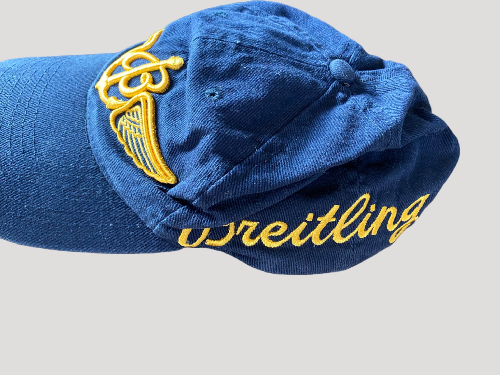 Breitling New Blue Cap/Casquette/Kappe New Adjustable with Breitling Logo