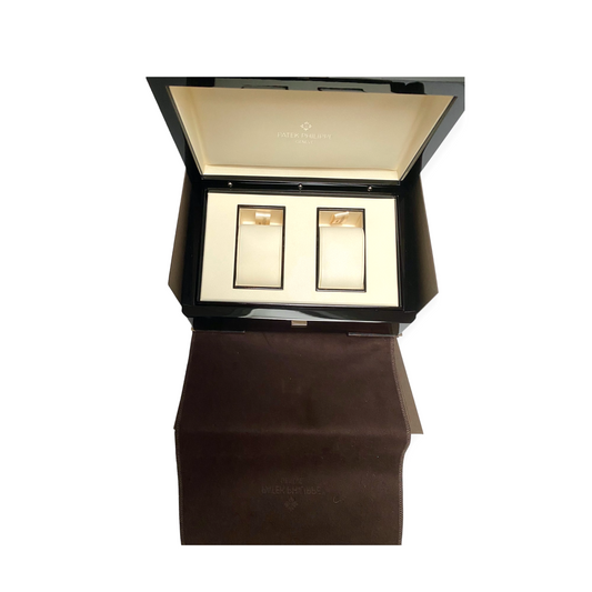 Patek Philippe New Wooden Box/ Boîte/Schachtel / Scatola for 2 watches Nautilius, & other Patek models