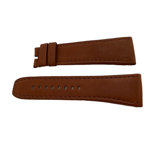 Raymond Weil New Brown Leather Bracelet/Band/Strap 28 mm