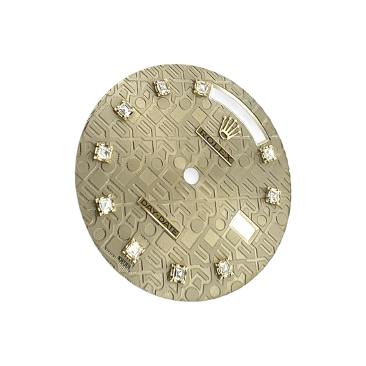 Rolex New Day-Date dial cadran Zifferblatt 18238 set with diamonds