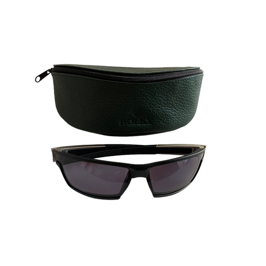 Rolex New Sun glasses / lunettes de soleil in their Rolex protective pouch