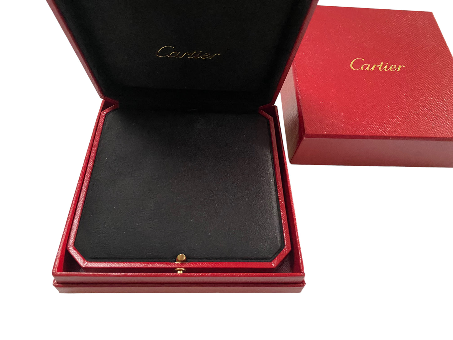 Cartier New Necklace / Pendant Box / Boîte /Schachtel/ Scatola in its Cartier outer box