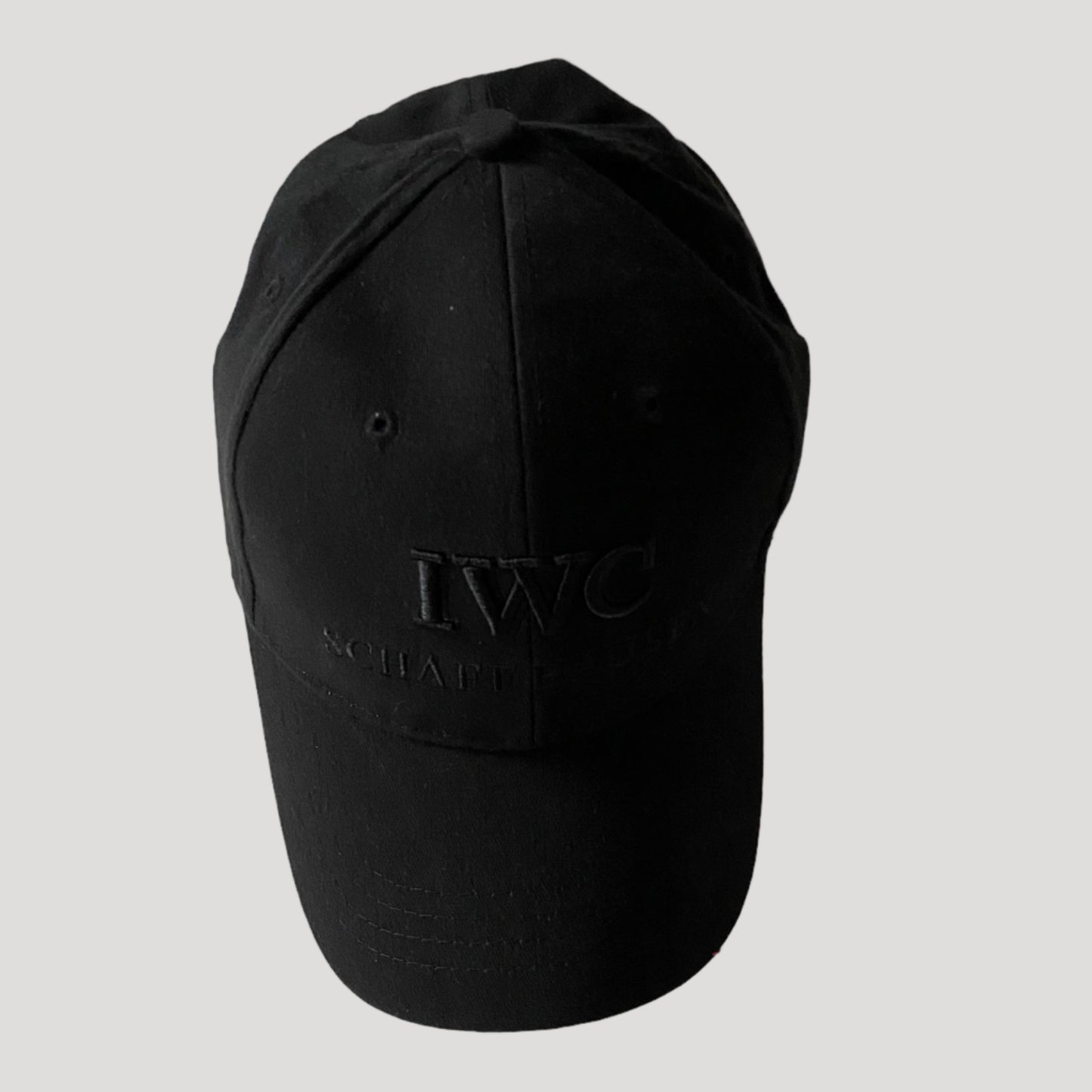 IWC New Black Cap/Casquette/Kappe New Adjustable Size in its IWC cushion