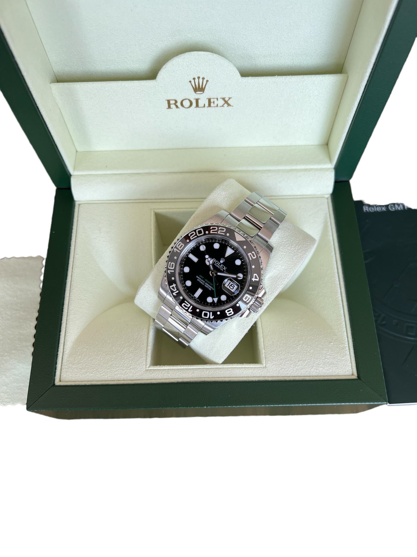 Rolex GMT-Master II Ref 116710LN Full Set 2010