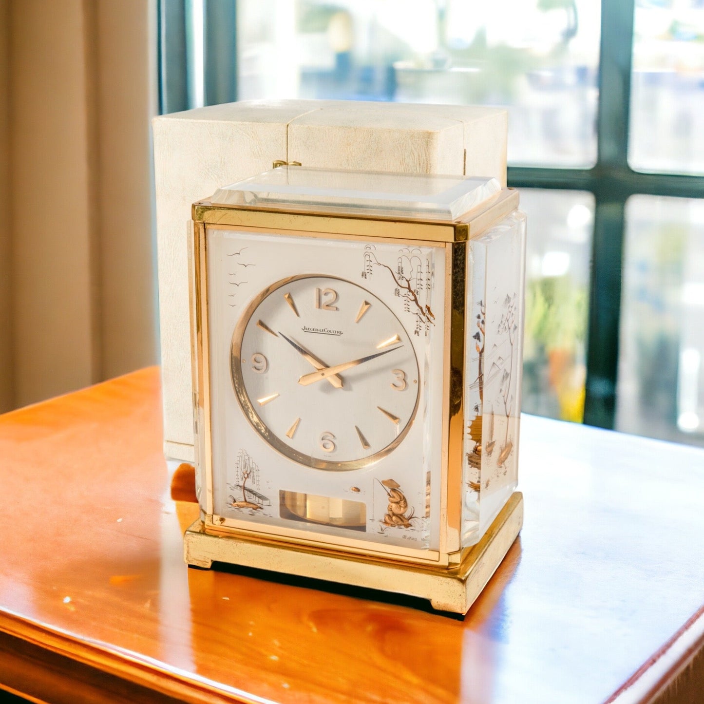 Jaeger-LeCoultre Atmos Marina Table Clock Horloge Collector