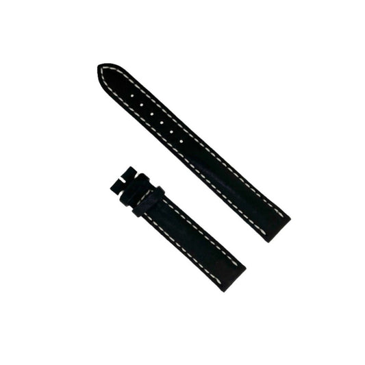 Breitling New Black Leather Bracelet/Band/Strap 15 mm