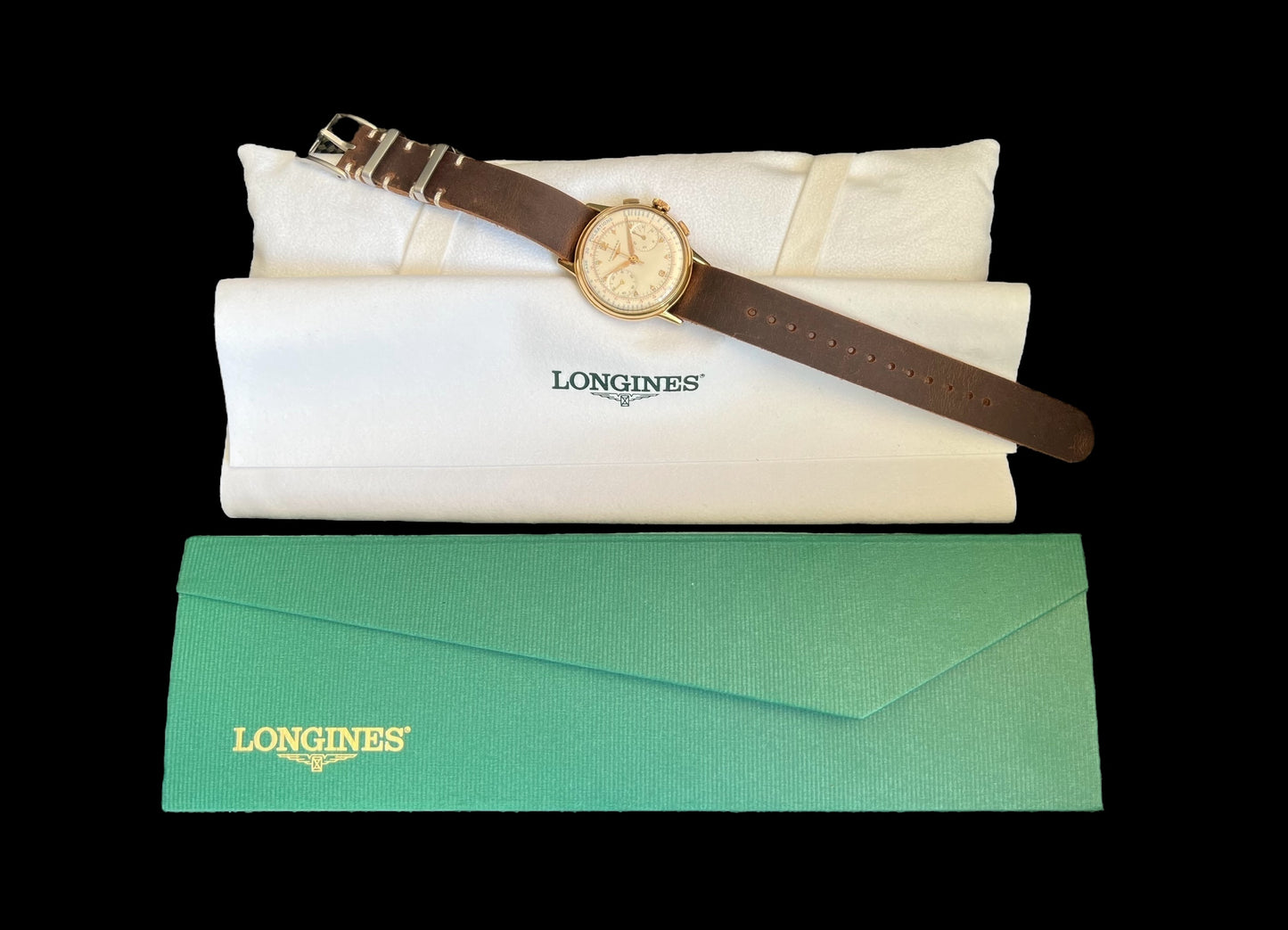 Longines 18K Gold Vintage Year 1950'