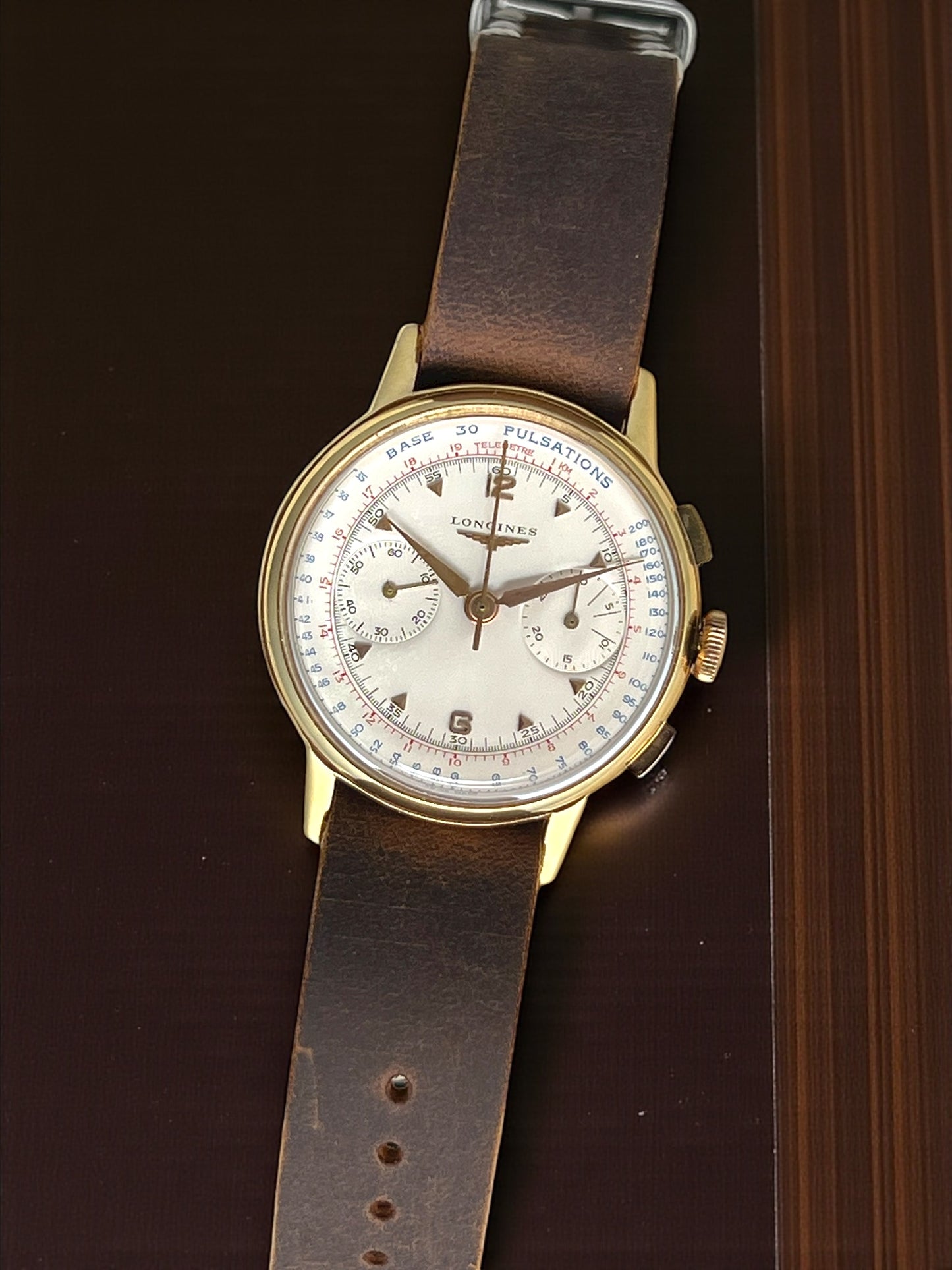 Longines 18K Gold Vintage Year 1950'