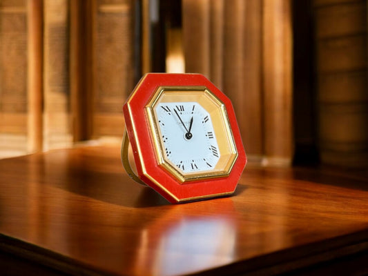 Cartier Alarm Table Clock/ Pendulette 1980'