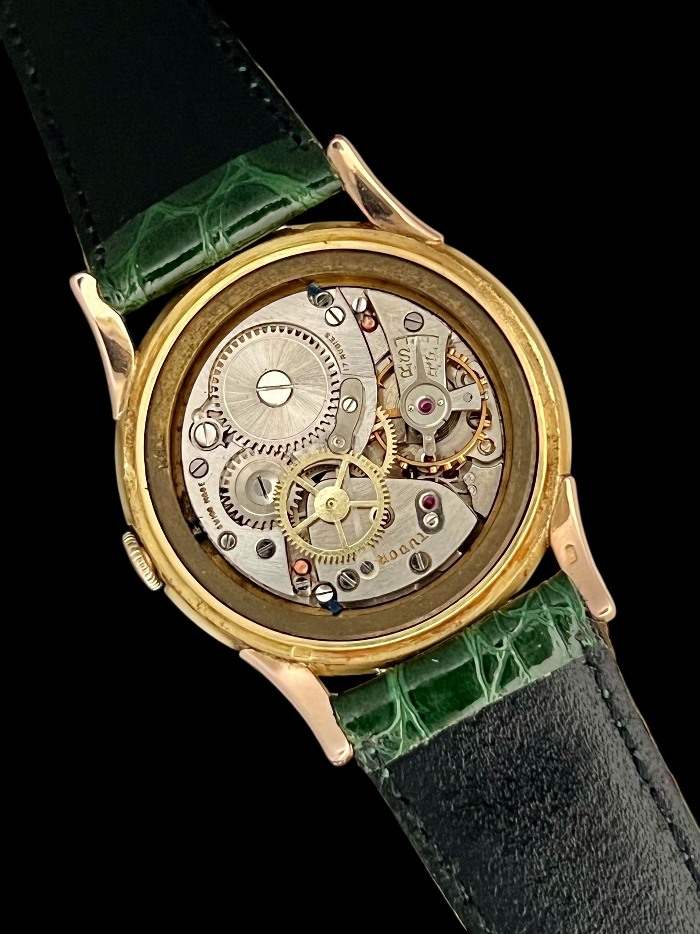 Tudor Two-Tone 18K Rose & Yellow Gold – Vintage Fancy Lugs