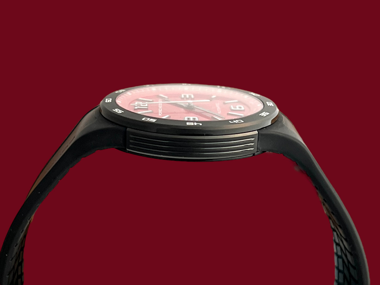 Porsche Design Red Racing Dial Automatic, New Full Set