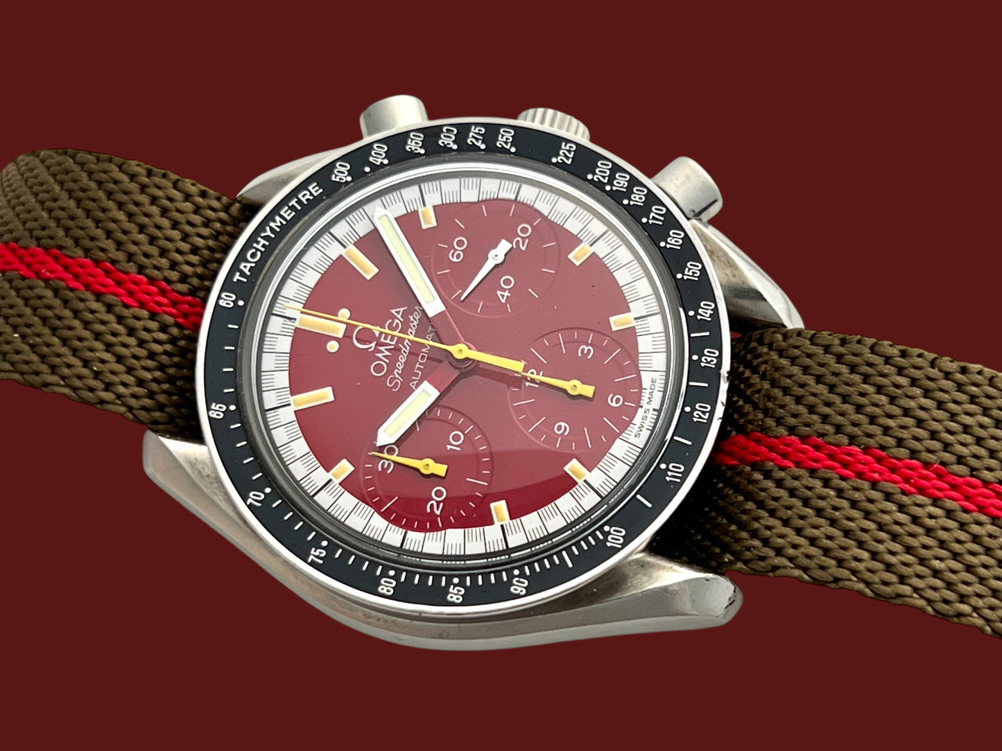 Omega Speedmaster Reduced Michael Schumacher Ref. 3510.61, Rare Discontinued