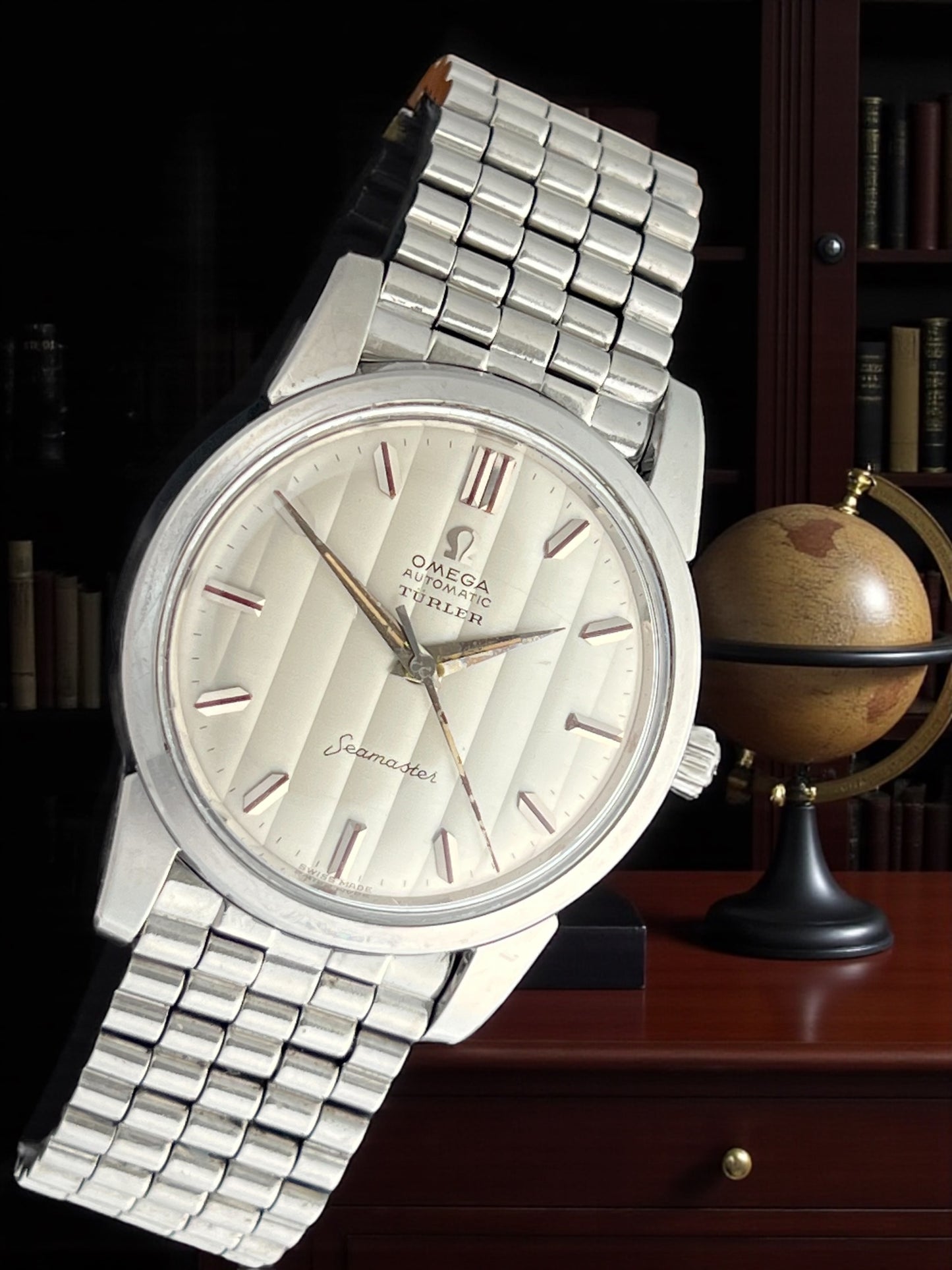 Omega Seamaster Vintage Türler Tuxedo Dial Extremly Rare