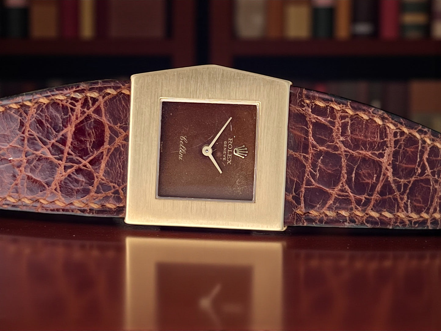 Rolex Cellini 18K Gold “Midas” Chocolate Dial