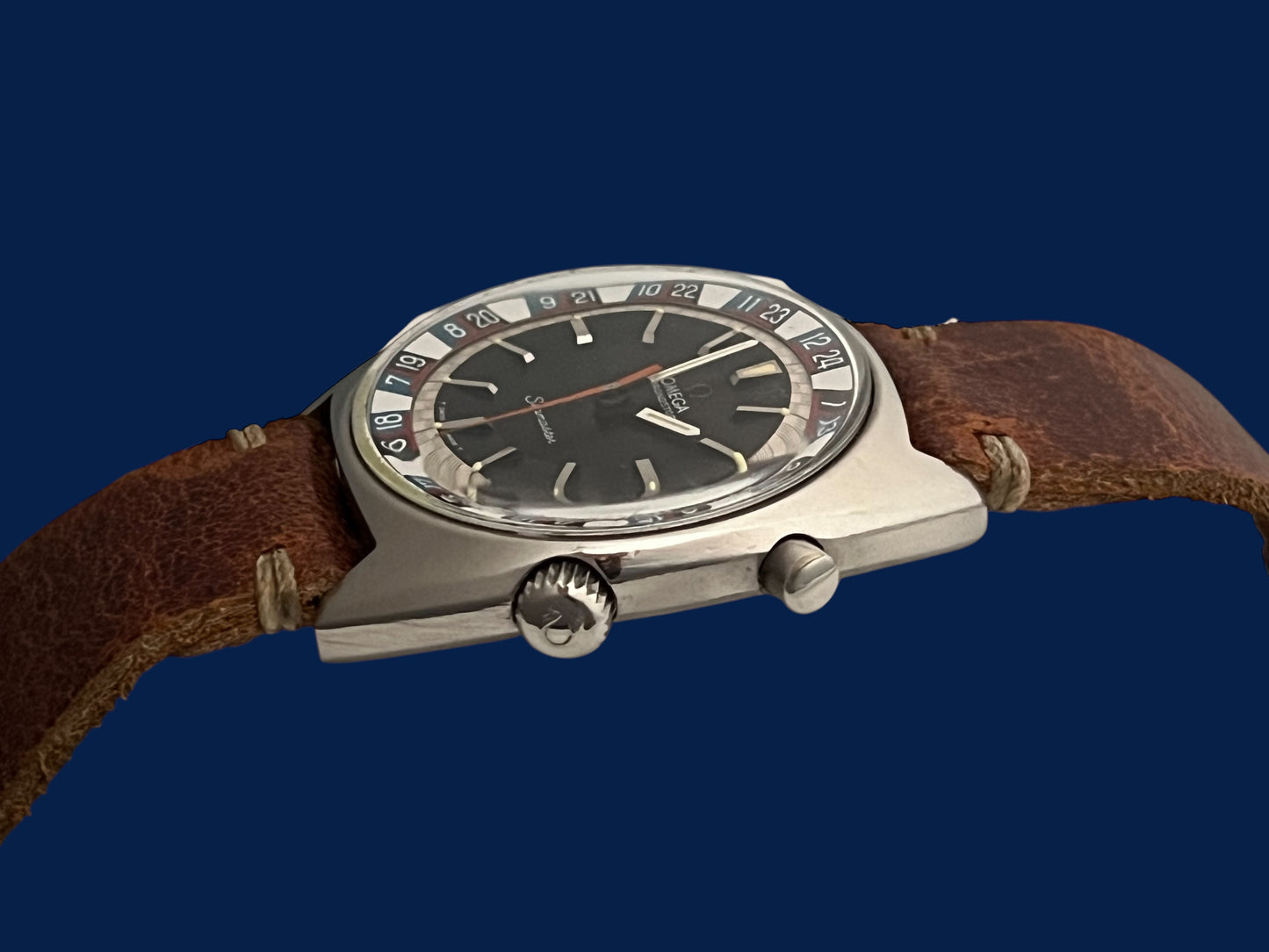 Omega Seamaster 1968 Vintage Chronostop "Roulette" Jumbo Ref. 145.008