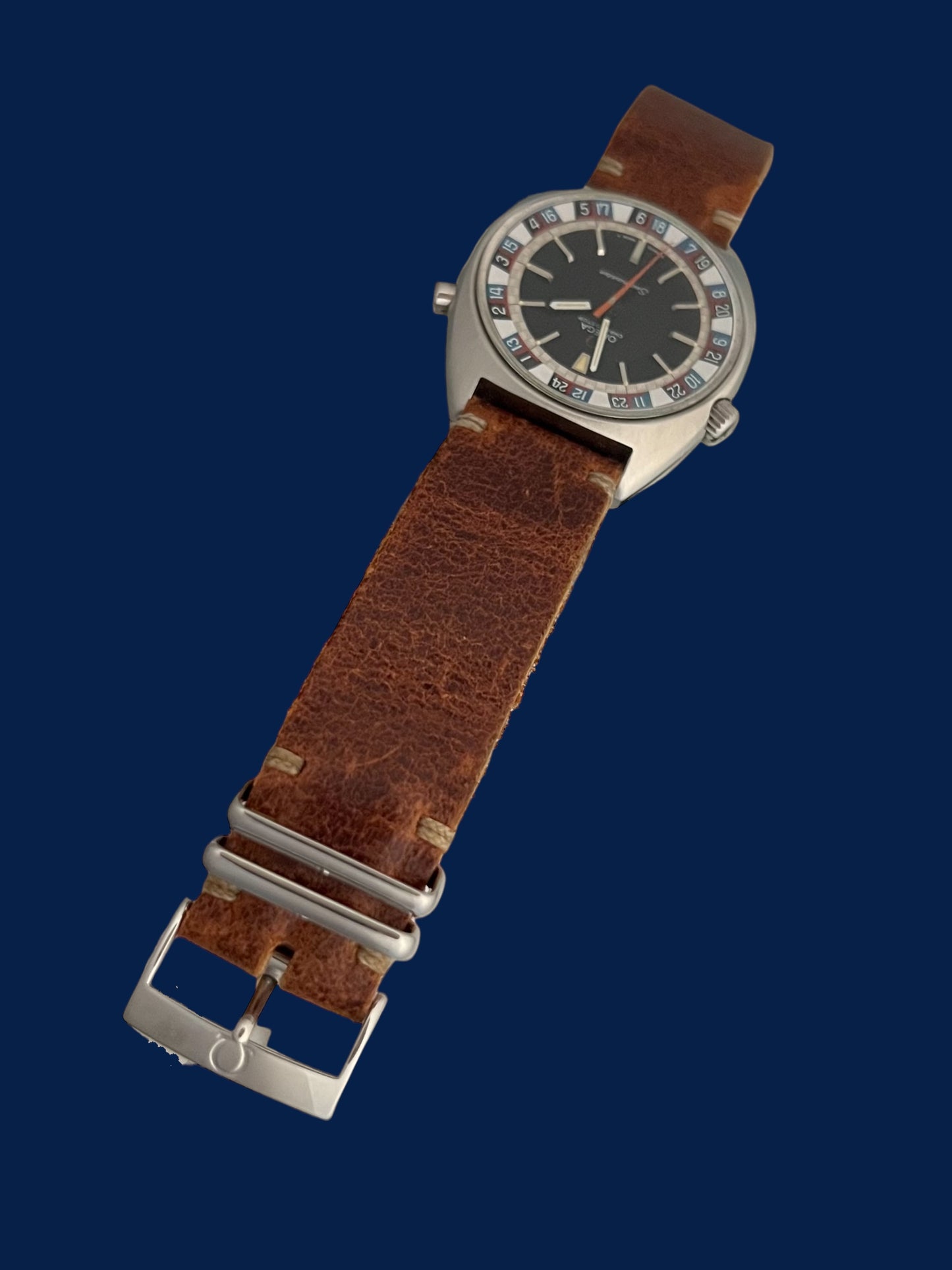 Omega Seamaster 1968 Vintage Chronostop "Roulette" Jumbo Ref. 145.008