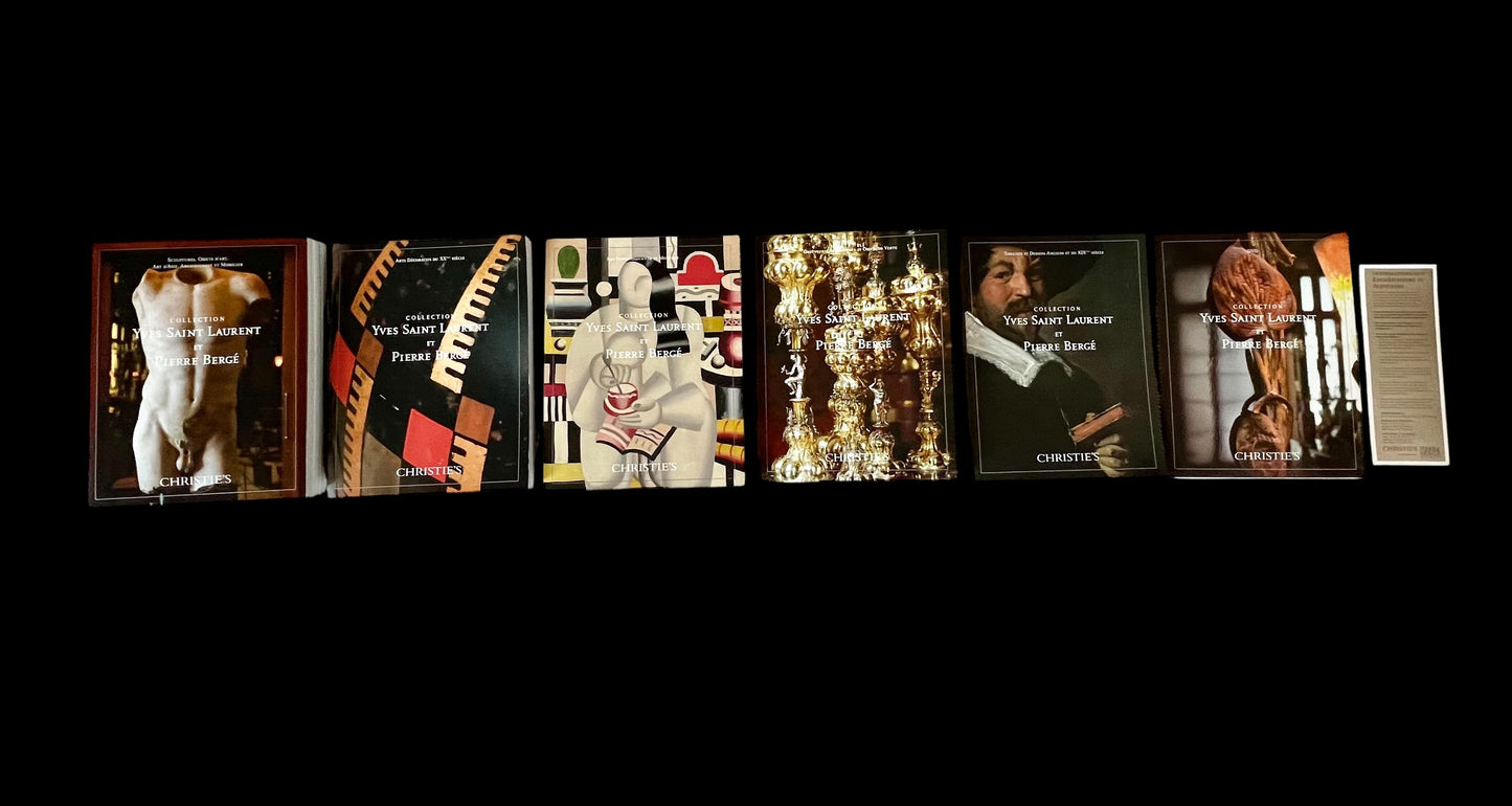 Exceptional Complete Five-Volume & 1 DVD Collection – Yves Saint Laurent & Pierre Bergé | Christie’s 2009