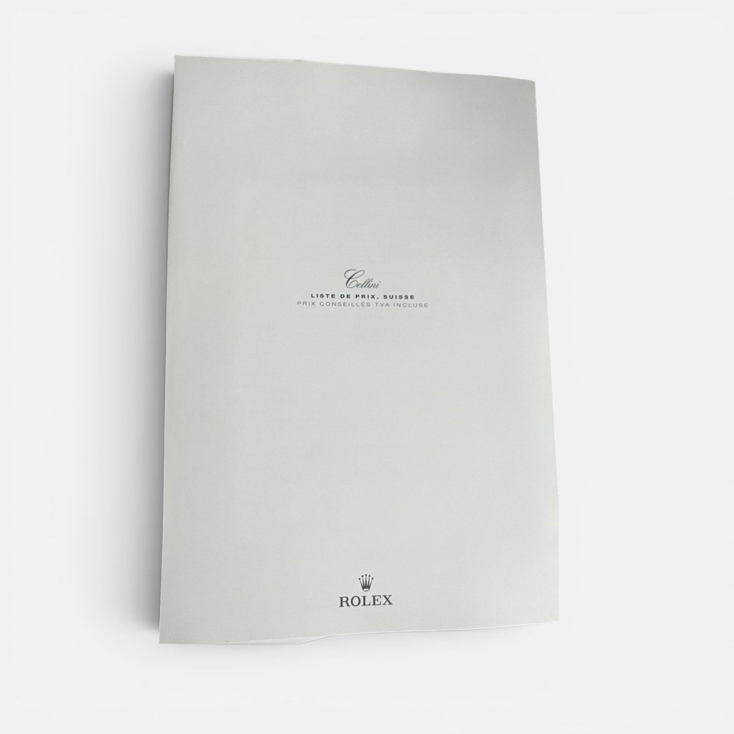Rolex Cellini Catalogue Book / Livre / Buch & Price list