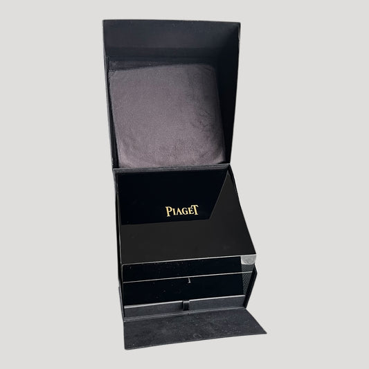Piaget Large Woden Watch Box / Boîte / Scatola/ Schachtel & Booklets