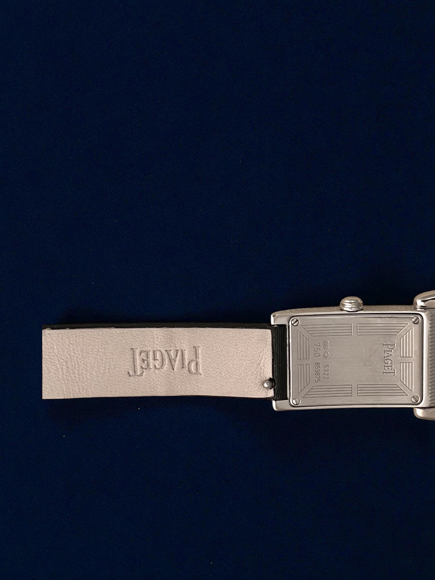 Piaget Miss Protocol 18k White Gold large case with diamonds setting