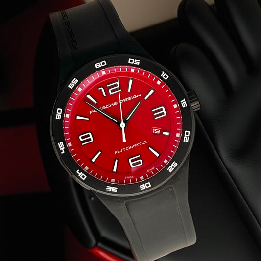 Porsche Design P’6000 – “Racing Red” Full-Set Automatic