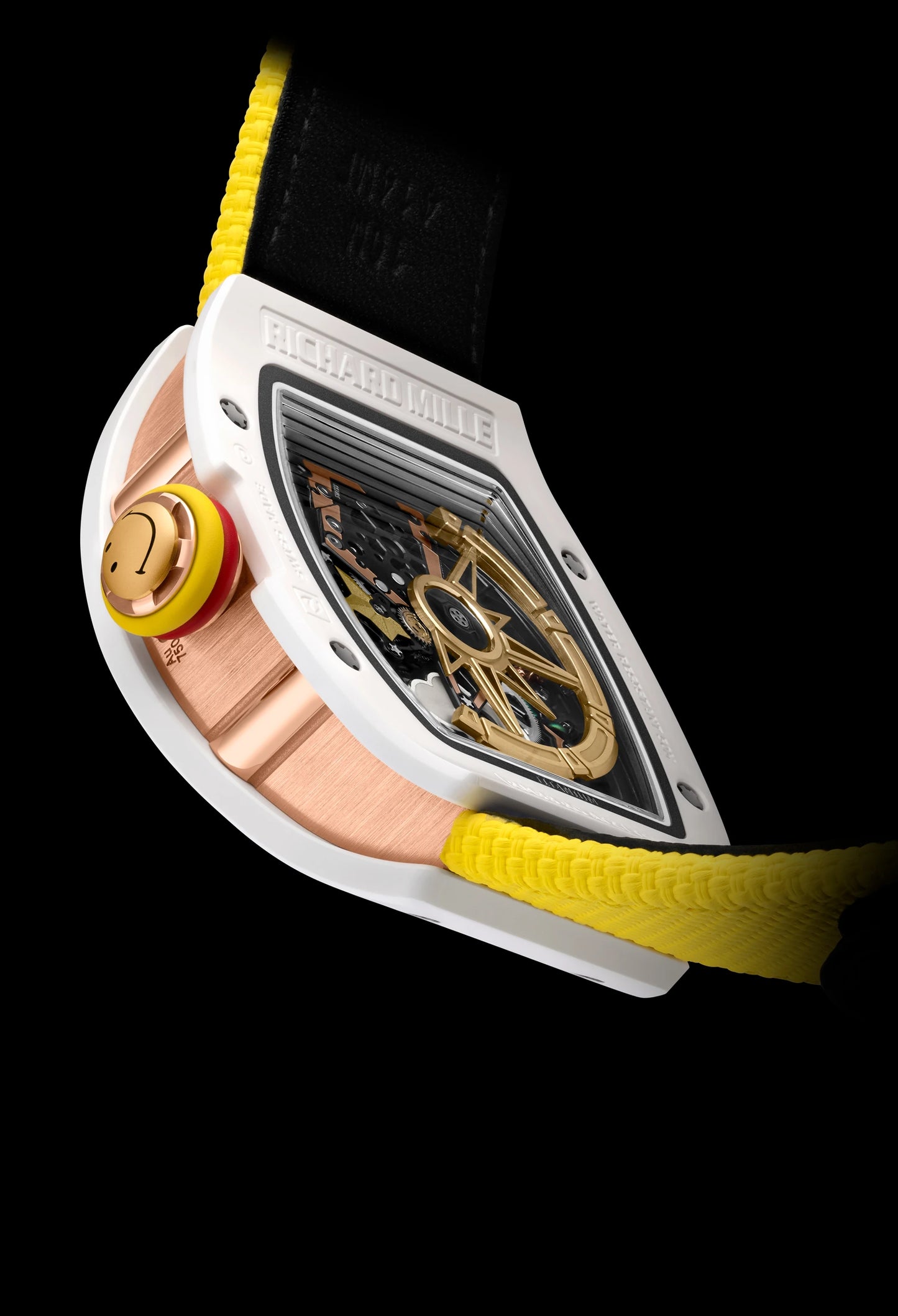 Richard MiIle RM 88. Smiley automatic tourbillon New Full Set Limited Ed to 50