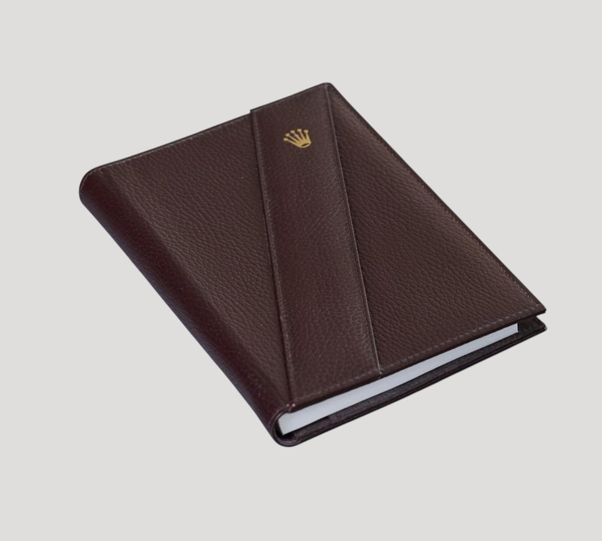 Rolex Brown Leather Agenda/ Notebook NOS