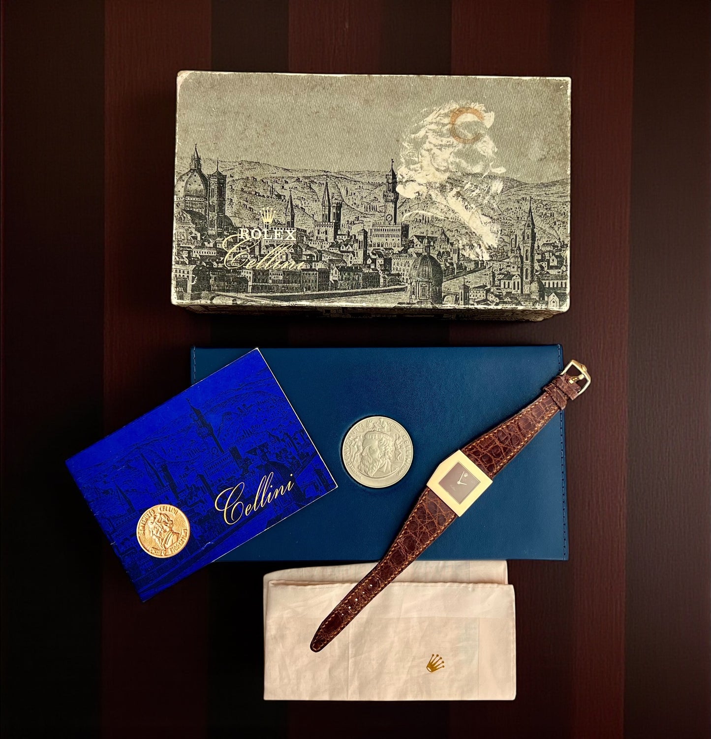 Rolex Cellini 18K Gold “Midas” Chocolate Dial