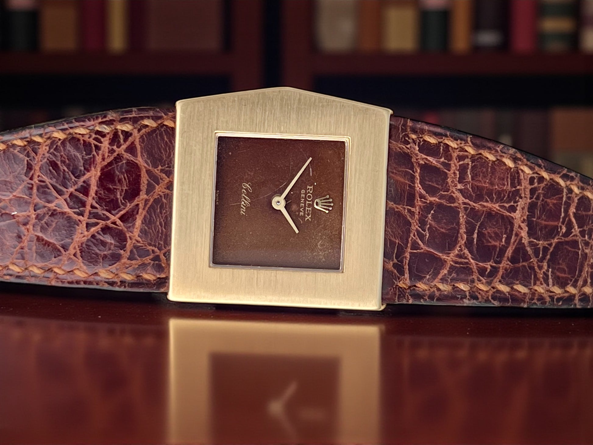 Rolex Cellini 18K Gold “Midas” Chocolate Dial