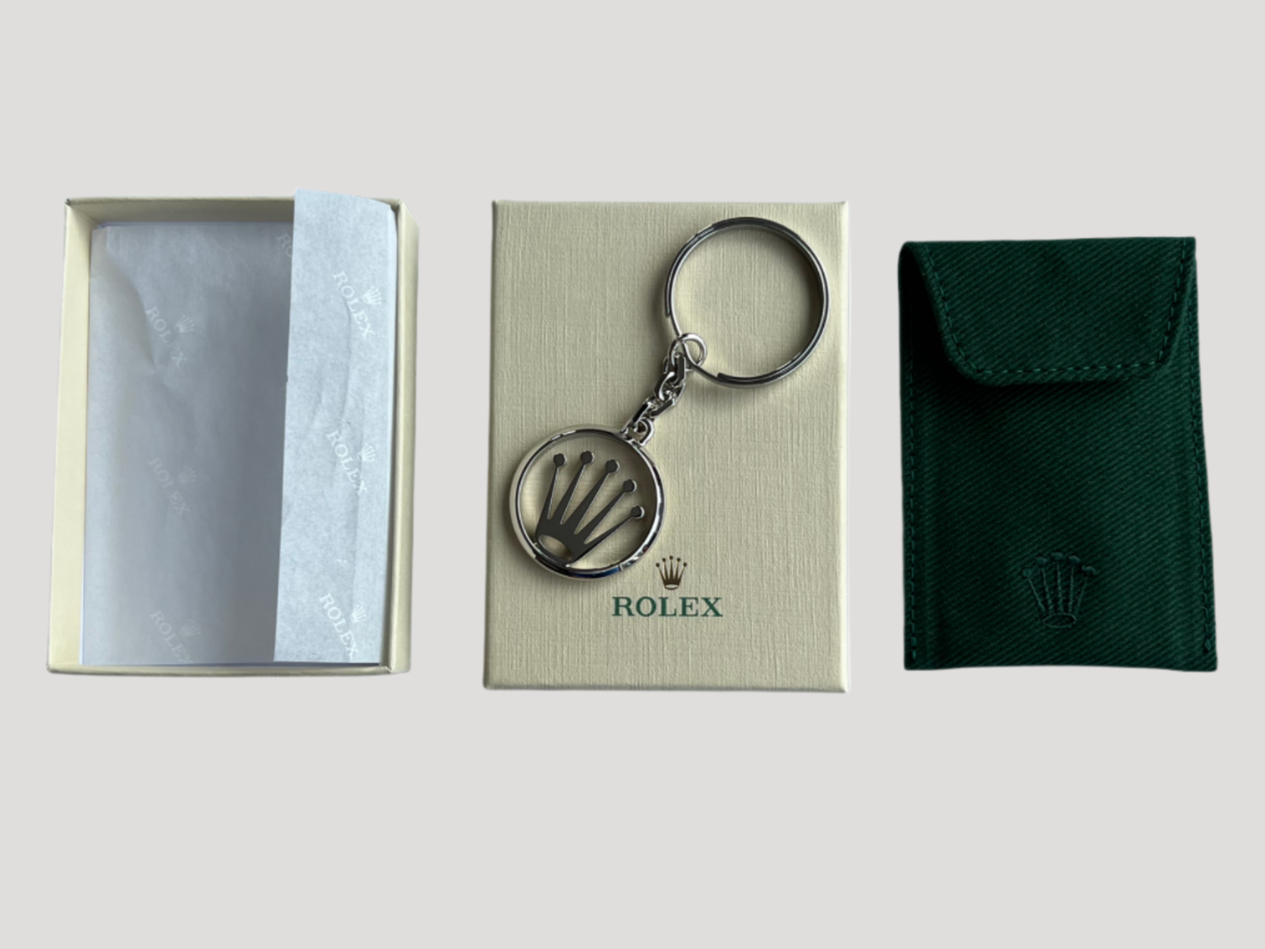 Rolex Crown Key Ring Holde