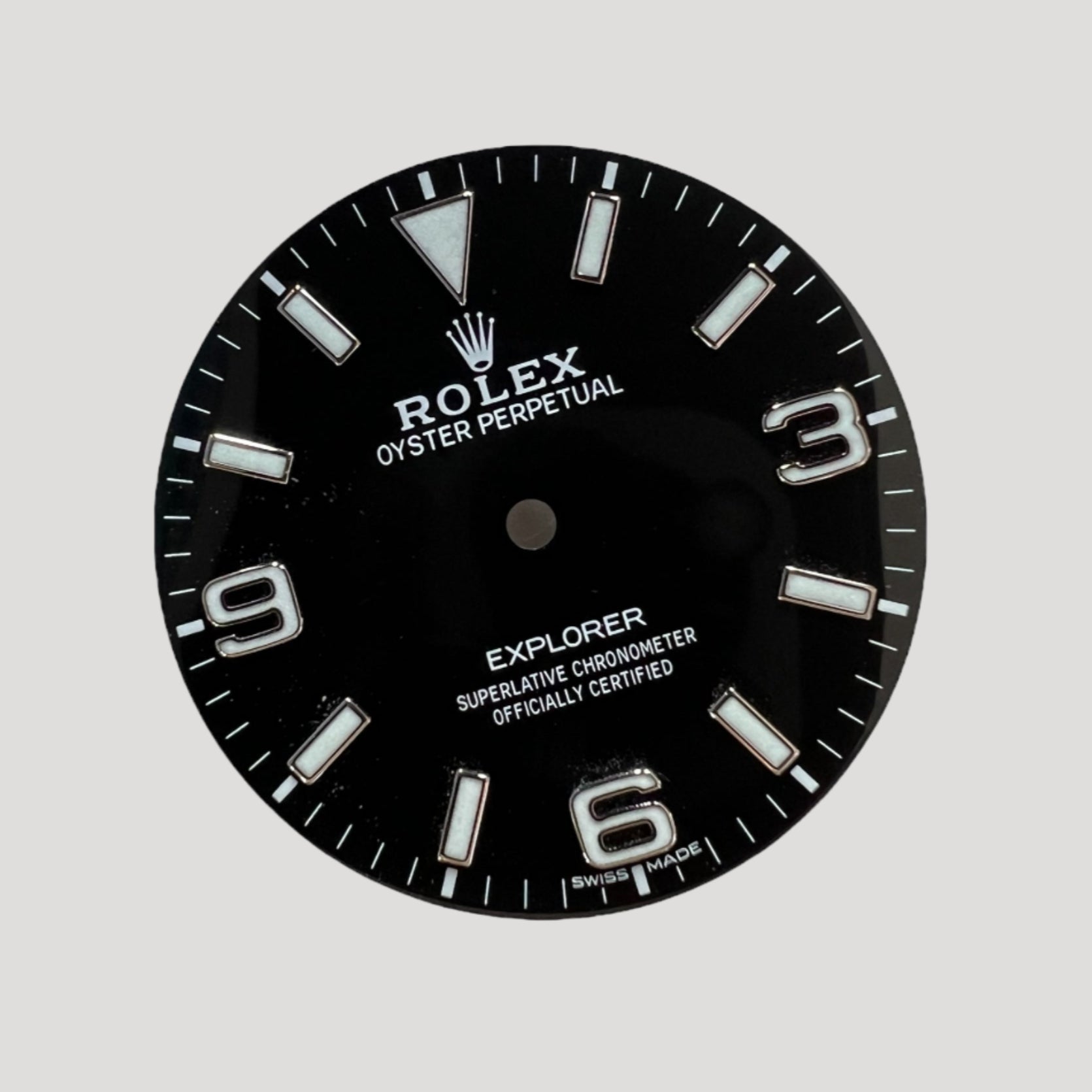 Rolex Explorer Black Dial Cadran Zifferblatt
