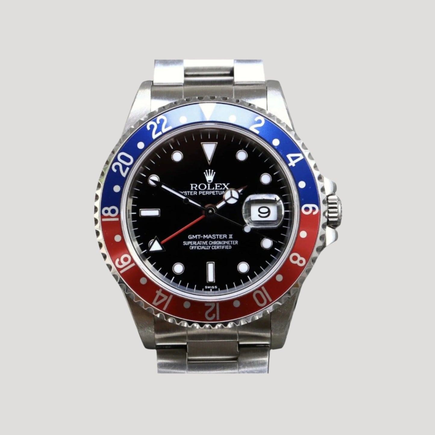 Rolex_GMT-MasterII Pepsi 16710 Swiss_Only__Watch_24time