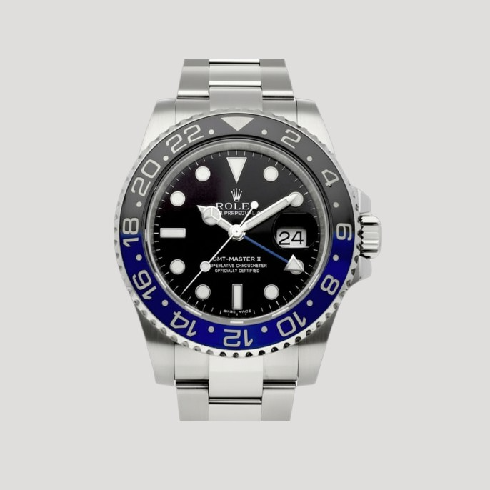 Rolex GMT 'Batman' Reference 116710BLNR Full Set 24time chrono24, batman new full set