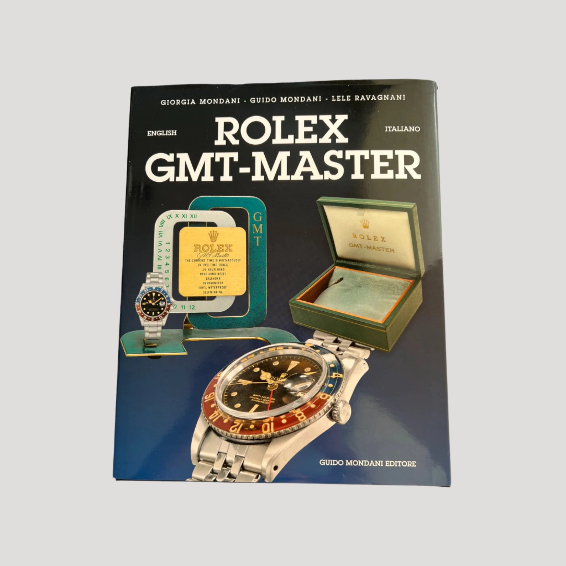 Rolex GMT Master by Guido Mondani Hardcover Large Discontinued Book / Livre/ Buch/Libro Rare'
