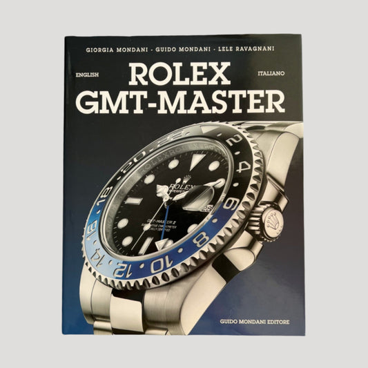 Rolex GMT Master by Guido Mondani Hardcover Large Discontinued Book / Livre/ Buch/Libro Rare'