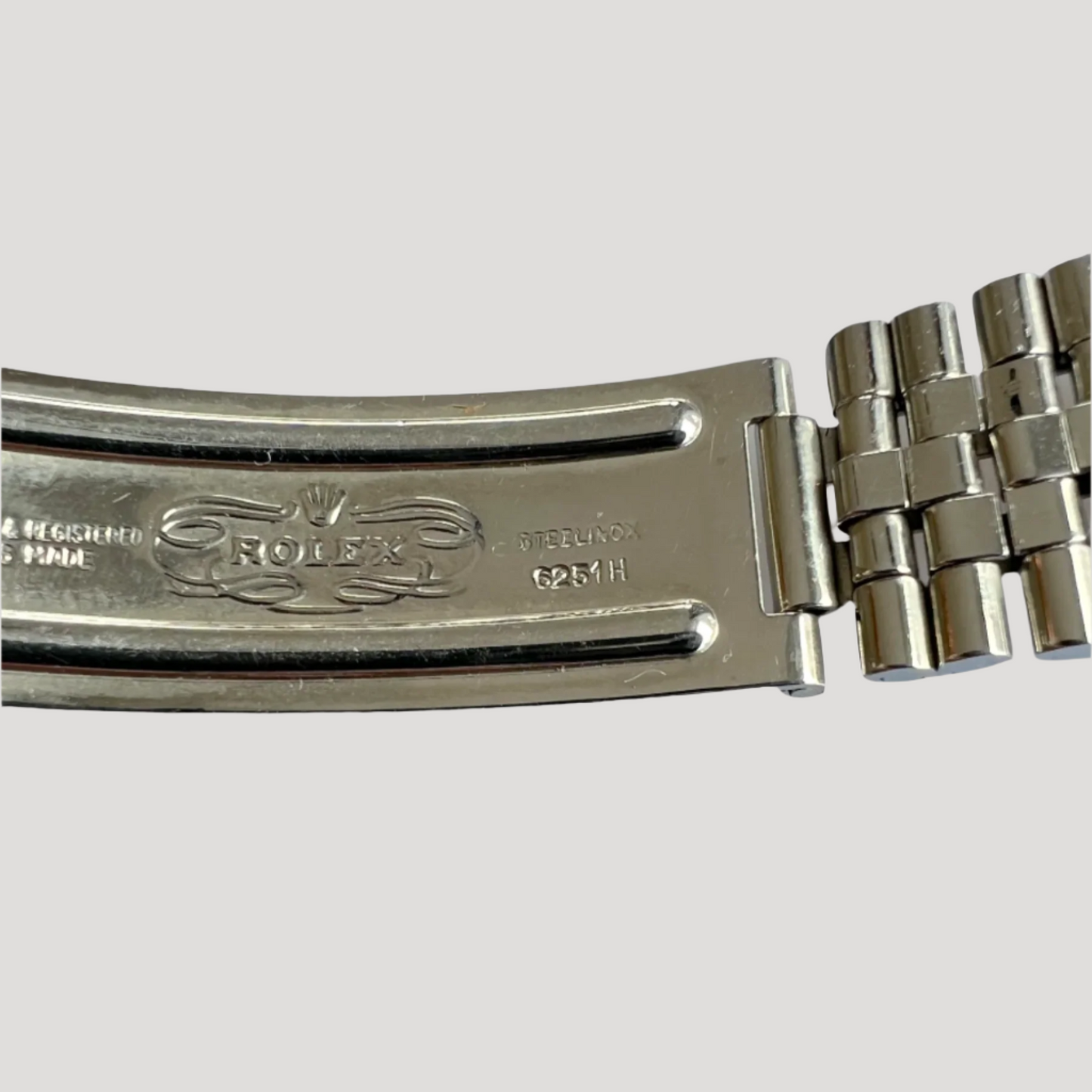 Rolex Vintage Jubilee Steel Bracelet /Band/Strap 6251H 20mm with only one link