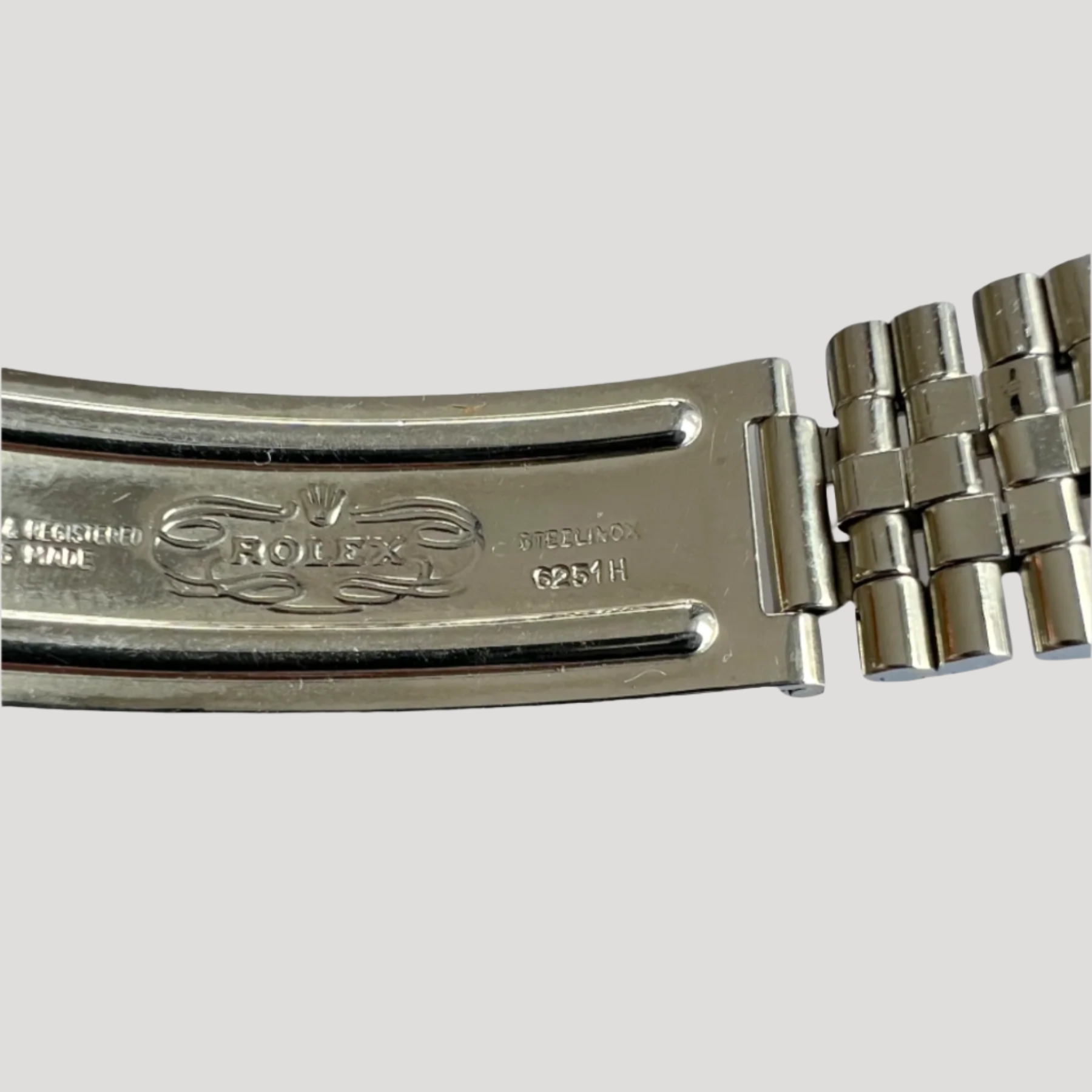 Rolex Vintage Jubilee Steel Bracelet /Band/Strap 6251H 20mm with only one link