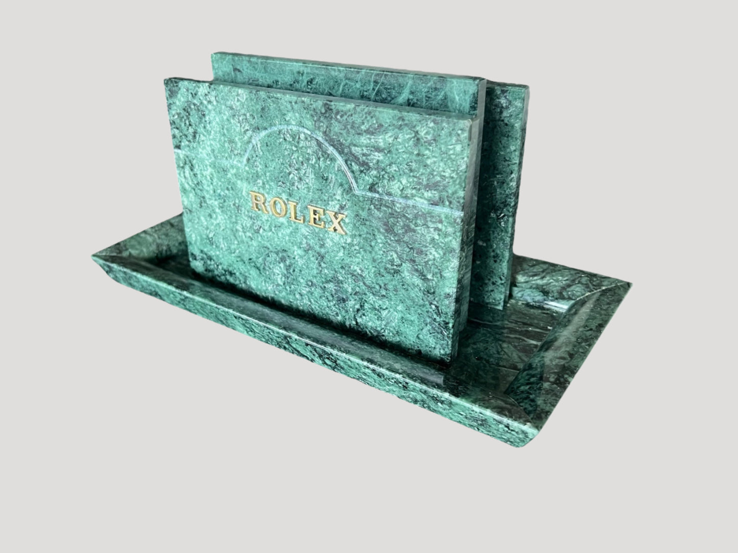 Rolex Marble Support for Catalogues, Books, Magazines
