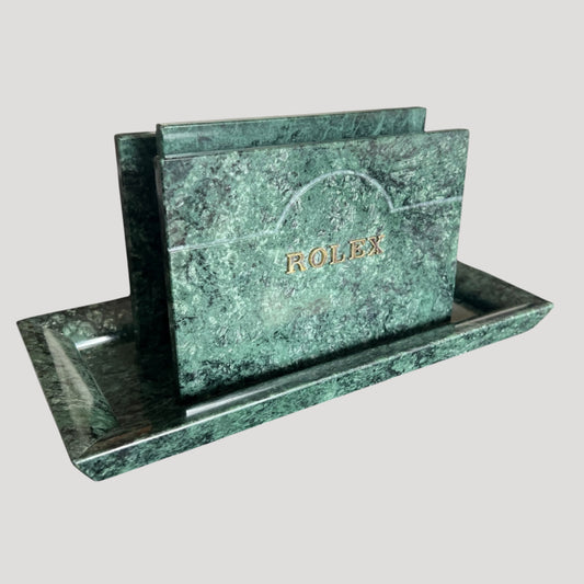 Rolex Marble Support for Catalogues, Books, Magazines
