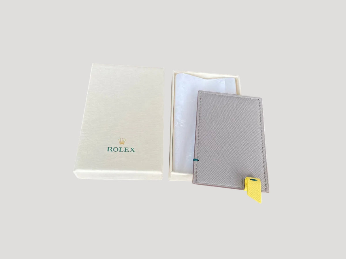 Rolex Mirroir /Mirror/ Glass /Specchio /Spiegel in its Rolex beige leather pouch