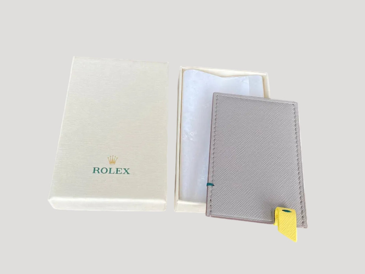 Rolex Mirroir /Mirror/ Glass /Specchio /Spiegel in its Rolex beige leather pouch