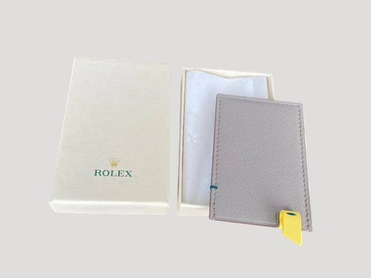 Rolex Mirroir /Mirror/ Glass /Specchio /Spiegel in its Rolex beige leather pouch