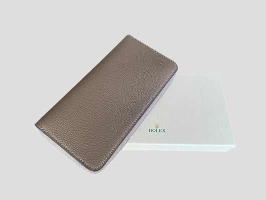 Rolex New Fine Leather Wallet 
