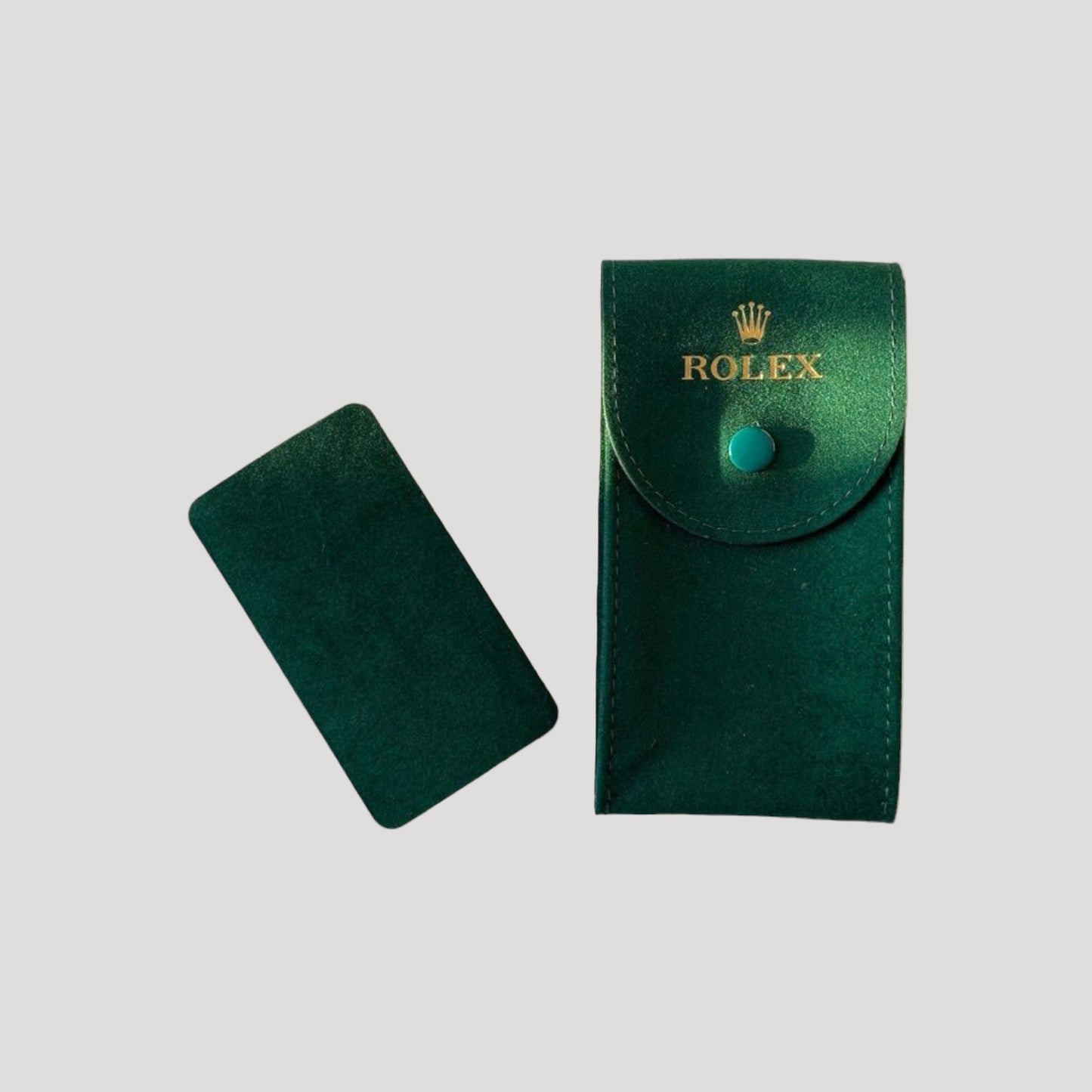 Rolex New Rare Green Etui/ Travel Pouch/ Case