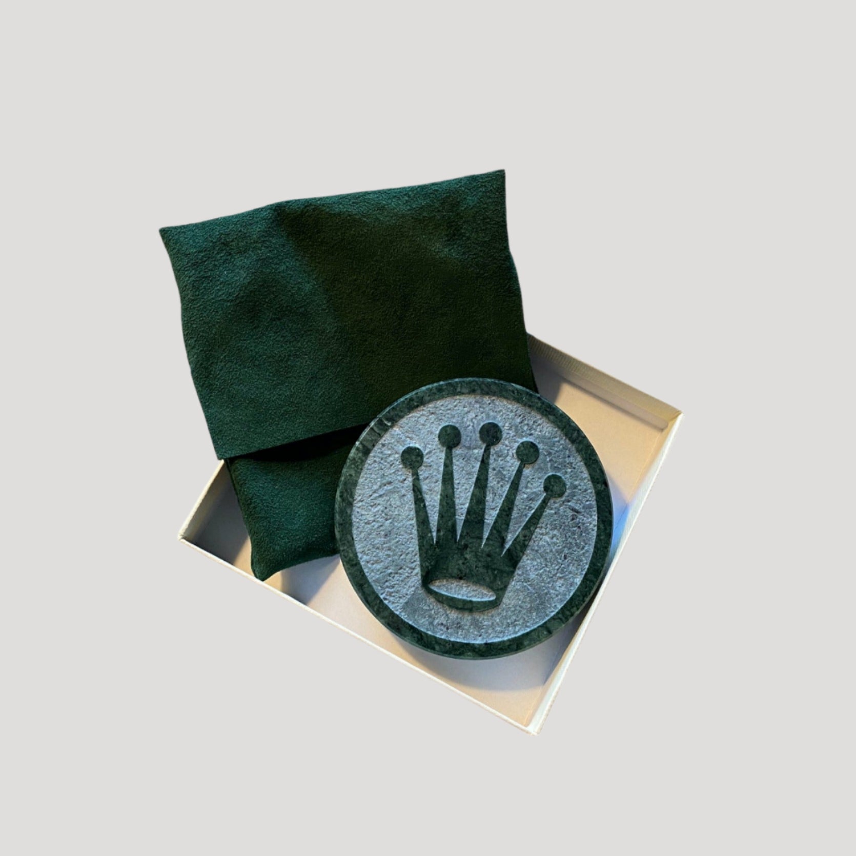 Rolex Rare Basel World 2002 paperweight /presse papier in marble Rare