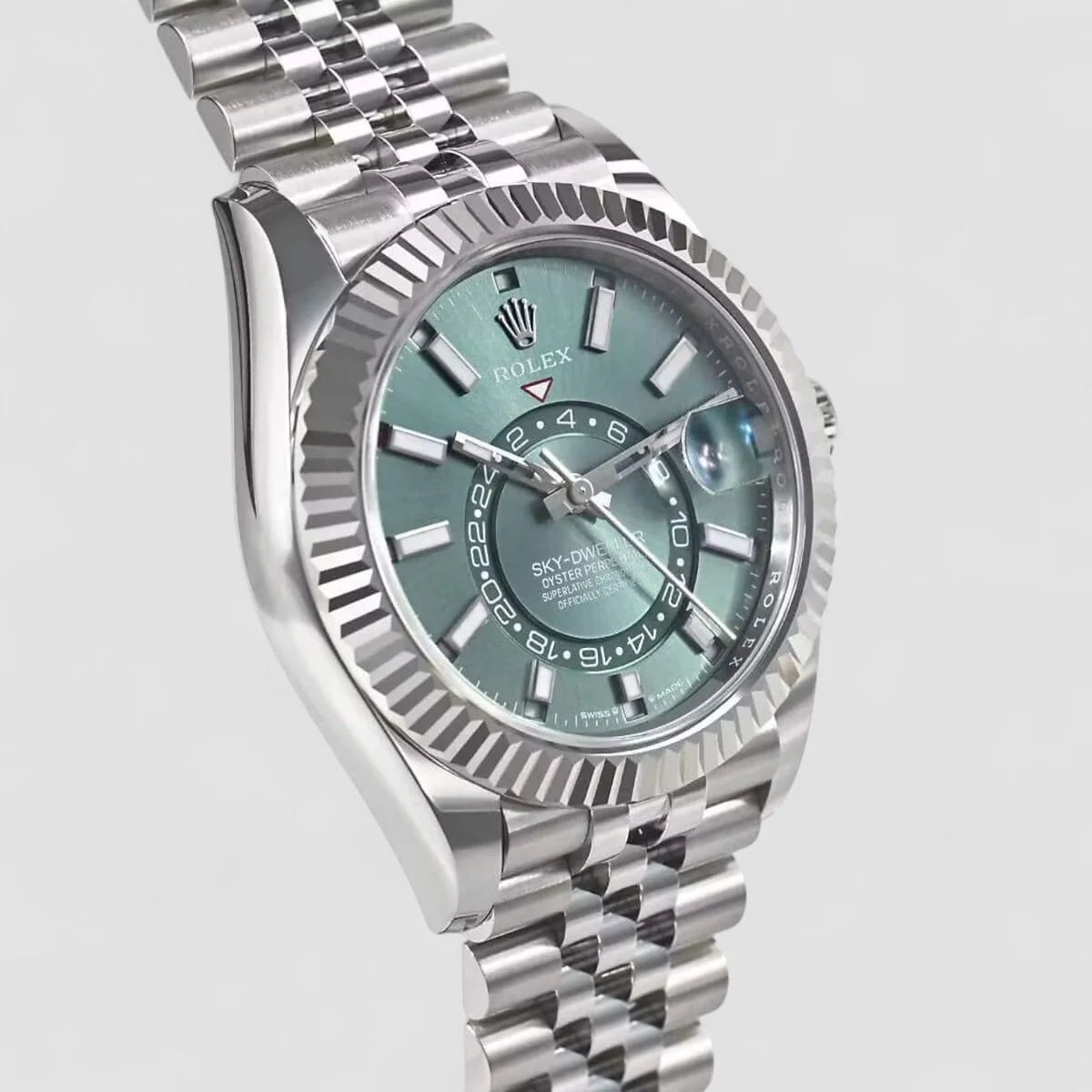 Rolex Sky-Dweller 336934 Green Dial New Full Set