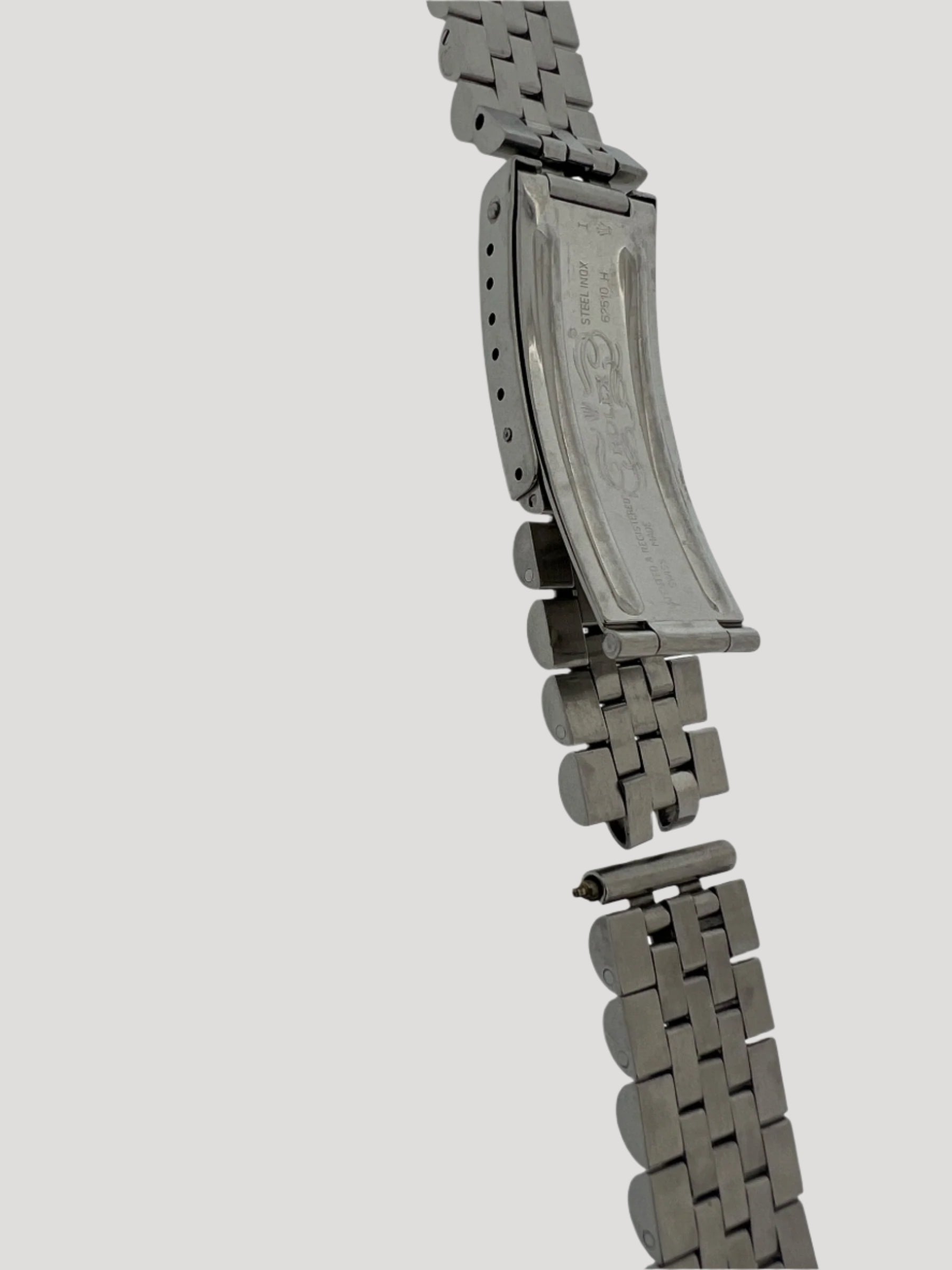 Rolex Steel Swiss made 62510H Jubilee bracelet/ strap/band 20mm without endlinks
