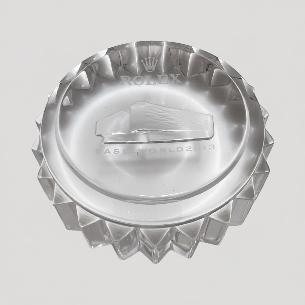 Rolex Submariner Couronne crystal Paperweight Presse Papier Baselworld  2013 New